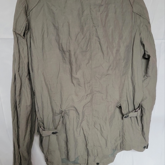 NWOT Brema Men's Casual Jacket, Size 42 R (Eur 52), Slim Fit Cotton/Metal Blend - Picture 8 of 14